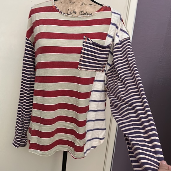 NWT Free People | Stripey Prep T-Shirt | XS - Picture 8 of 16